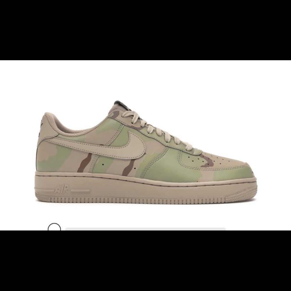 Nike Air Force 1 desert camo size 9.5 - Picture 1 of 12